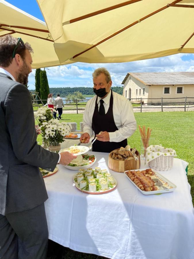 Agriturismo Potrero Grande Sul Lago Di Martignano Con Spiaggia Campagnano Di Roma Dış mekan fotoğraf