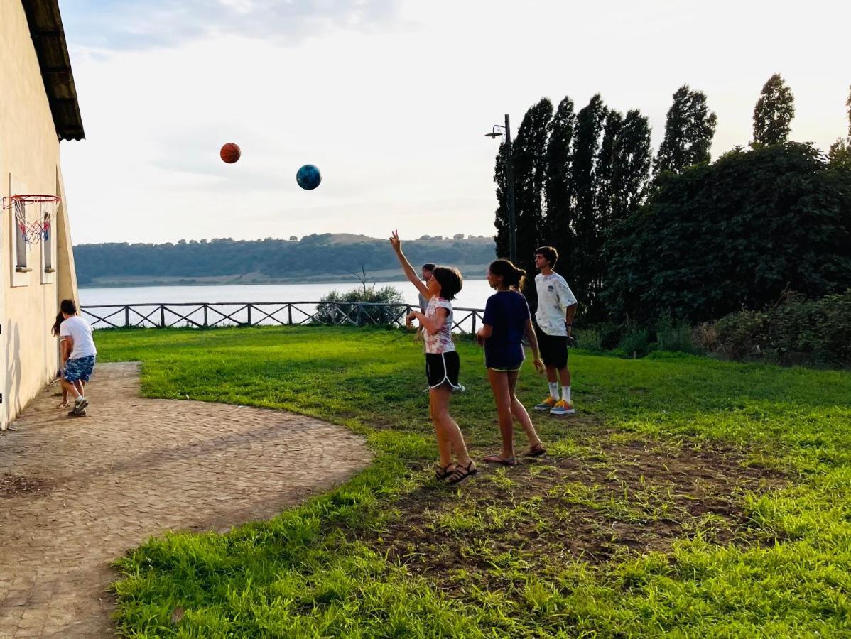 Agriturismo Potrero Grande Sul Lago Di Martignano Con Spiaggia Campagnano Di Roma Dış mekan fotoğraf